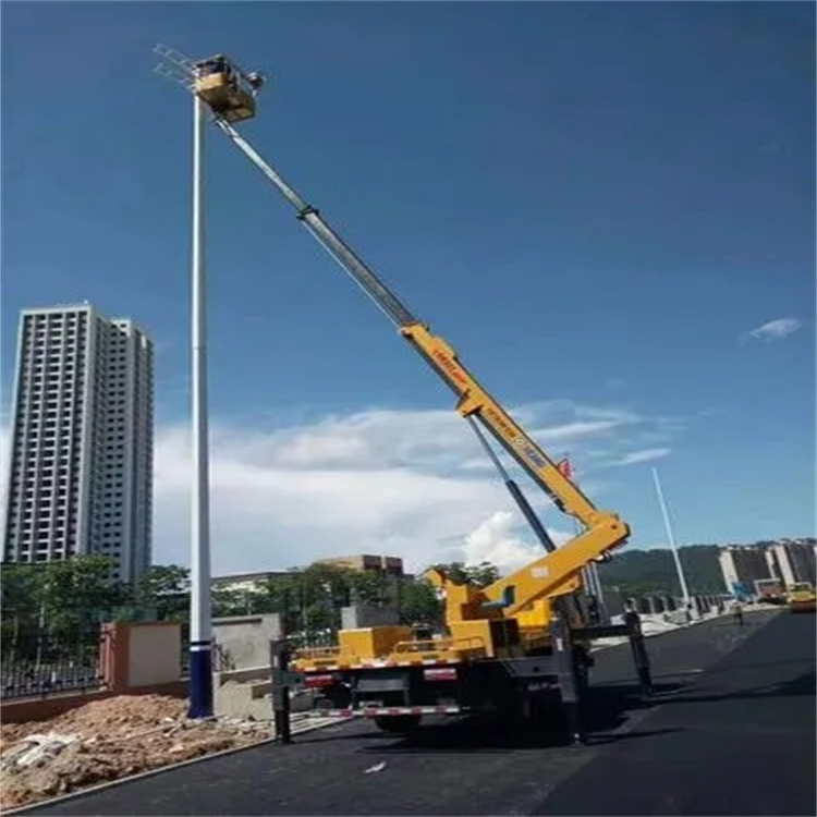 荆门维修路灯的曲臂升降车出租