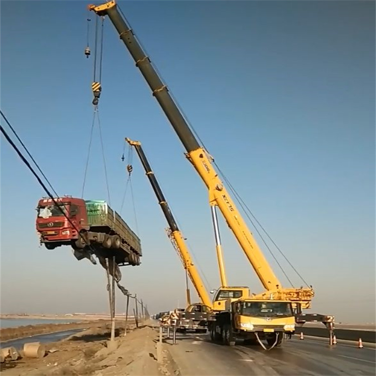 荆门吊车怎么吊货车